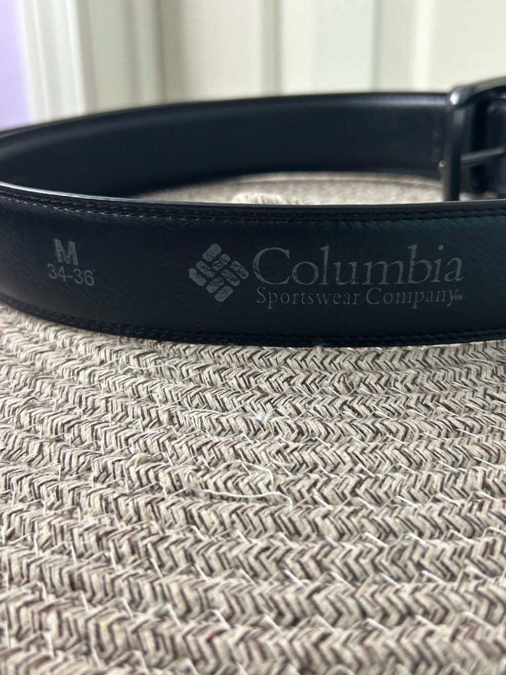 Columbia PJG Men’s Elevated Stretch Belt Size 34 - 36 Black